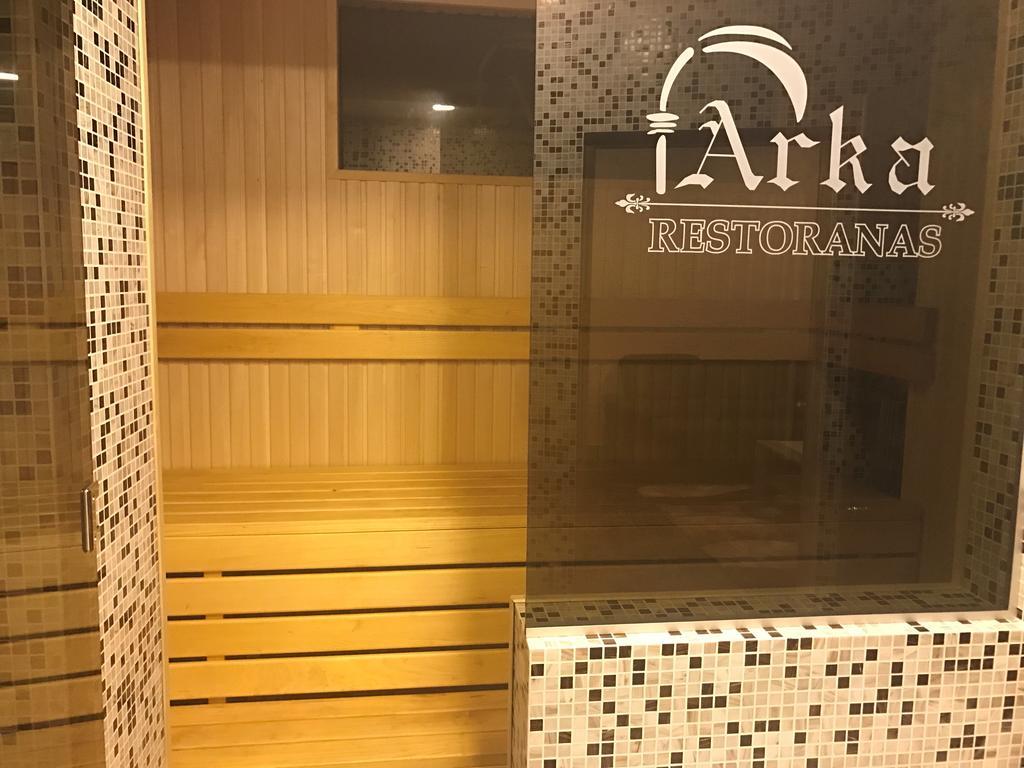 Arka Hotel Mažeikiai Buitenkant foto